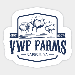 VWF Farms Sticker